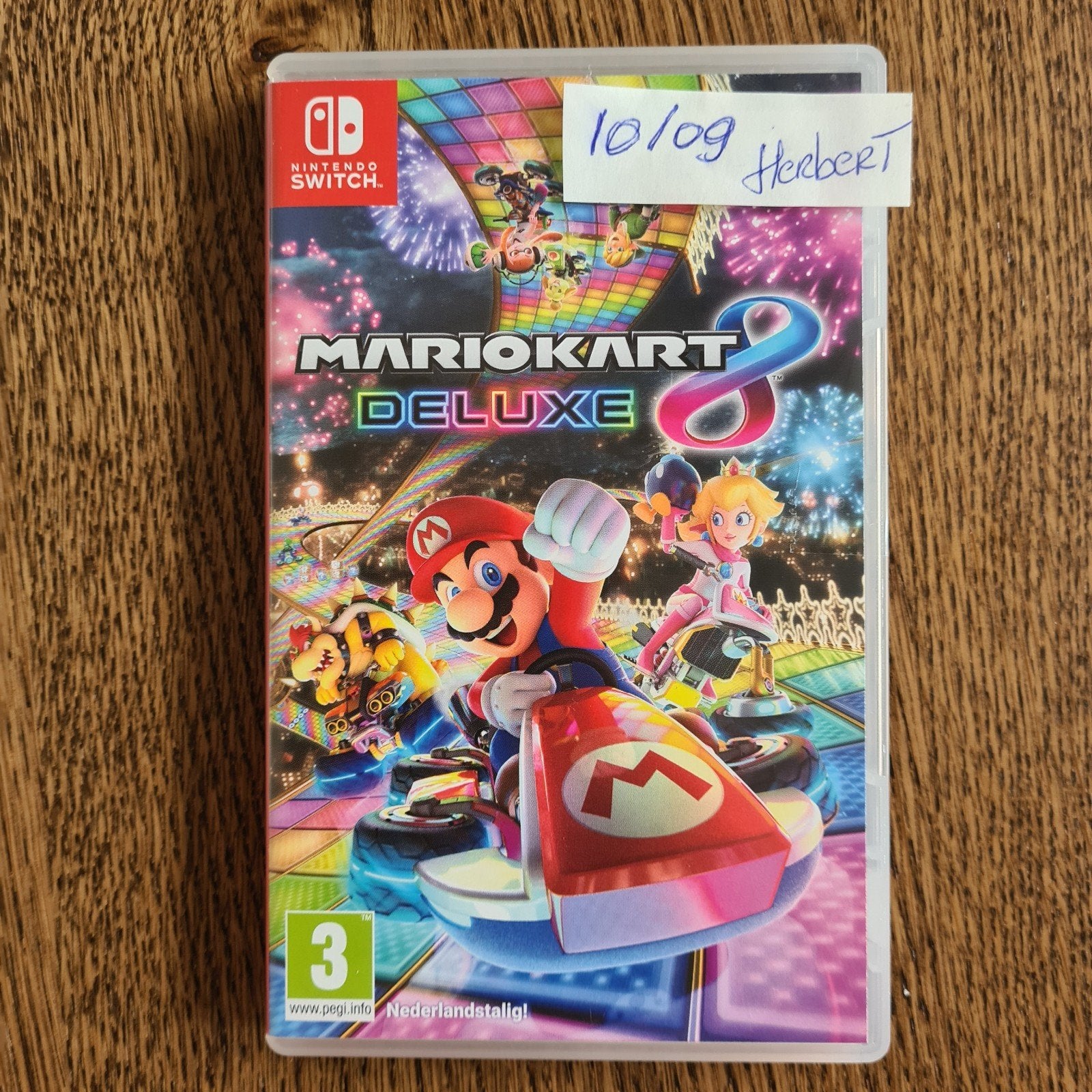 Nintendo switch  Mariokart Deluxe 8, Racen en Vliegen, Ophalen of Verzenden, Zo goed als nieuw, 3 spelers of meer