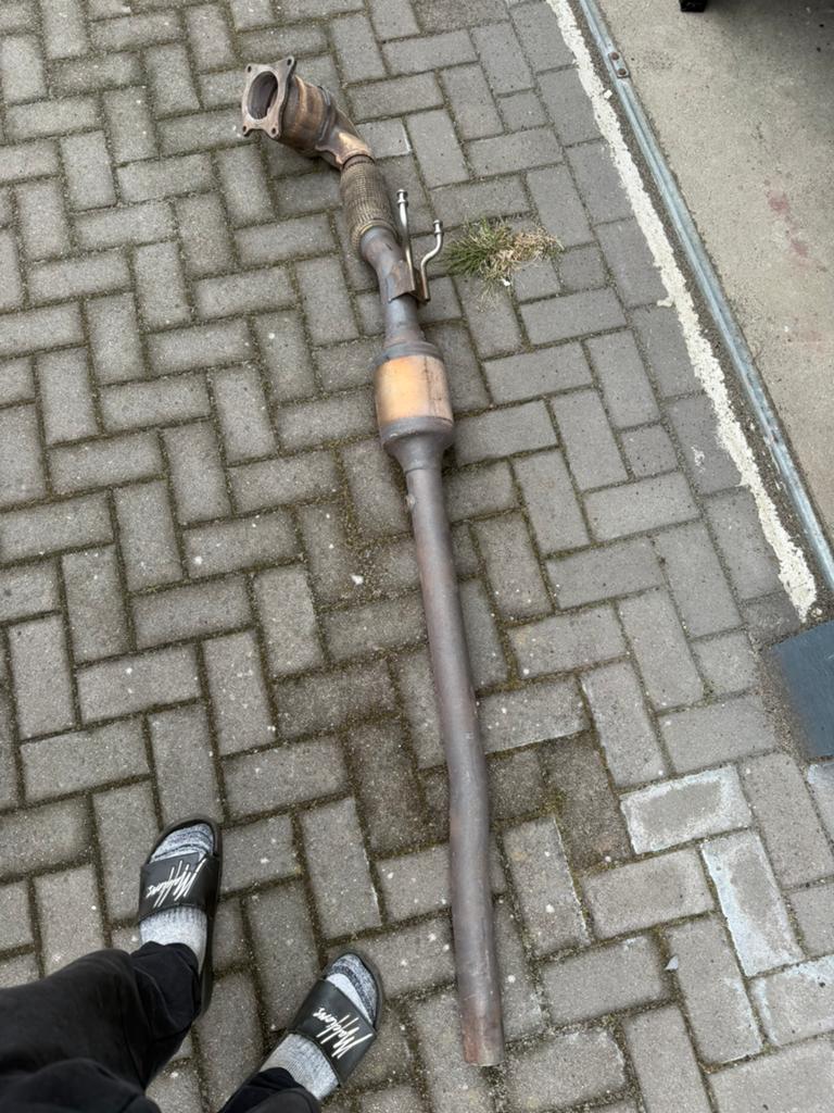 golf 5 6 gti/r downpipe met katalysator orgineel, Ophalen of Verzenden, Nieuw