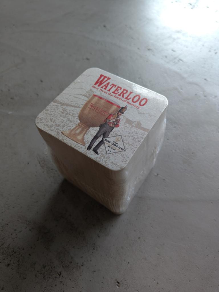 Waterloo bierviltjes/onderzetters nieuw, Ophalen of Verzenden, Nieuw