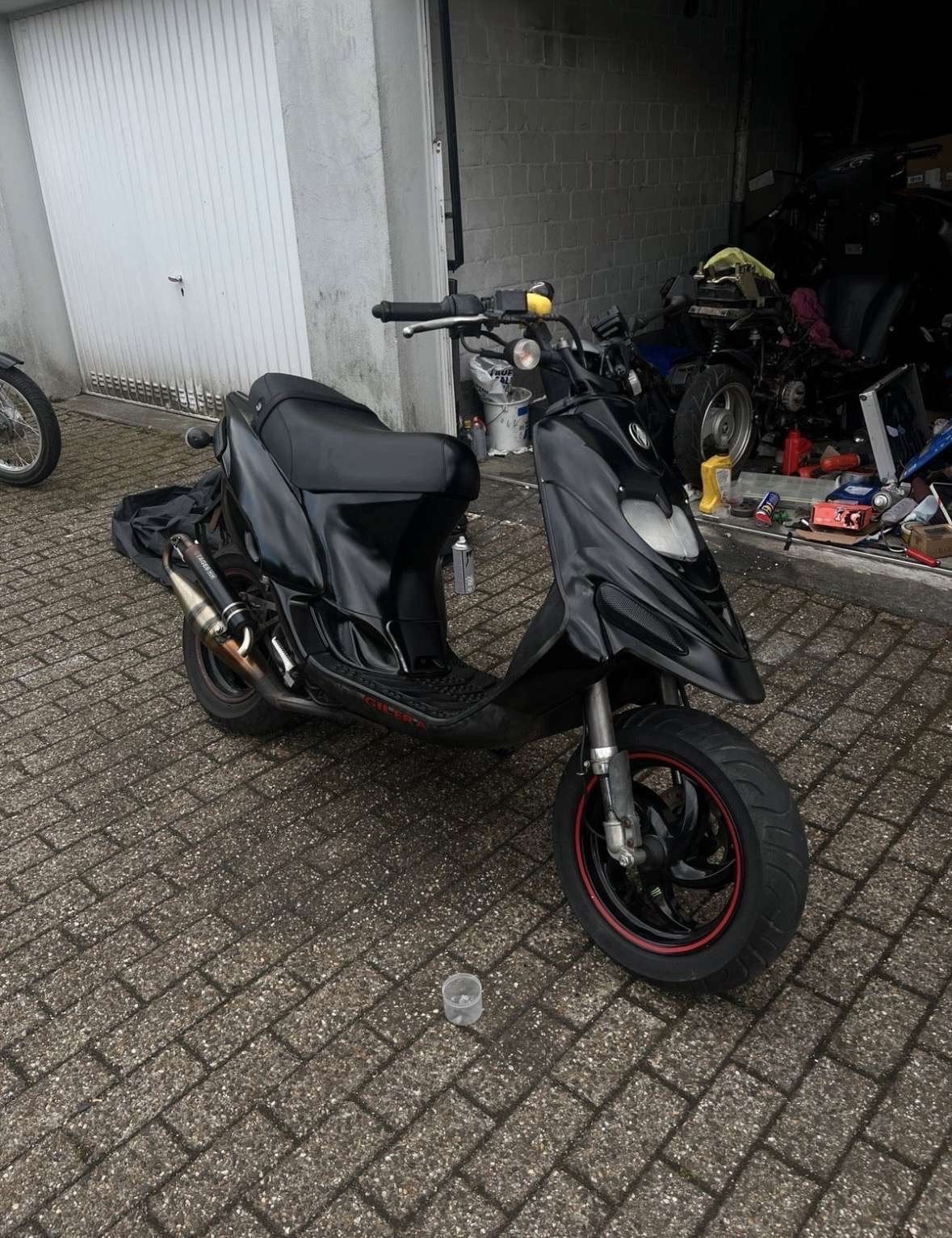 Gilera stalker DR Evo 50 en Stage 6 uitlaat, Ophalen of Verzenden, Gebruikt, Maximaal 45 km/u