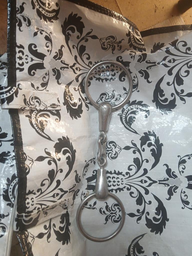 Dubbel gebroken bit, Dieren en Toebehoren, Ophalen of Verzenden, Dressuur