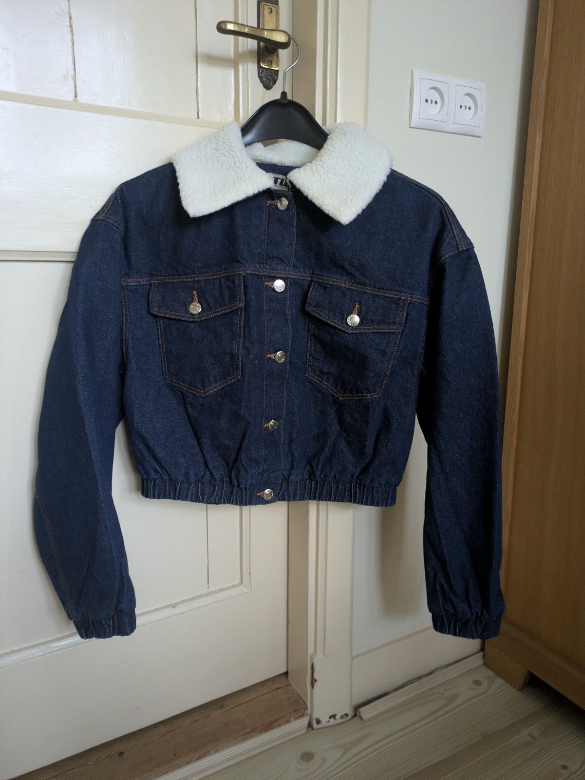 Tally Weijl gevoerde spijker tussenjas maat M nieuw, Maat 38/40 (M), Tally Weijl, Blauw, Nieuw