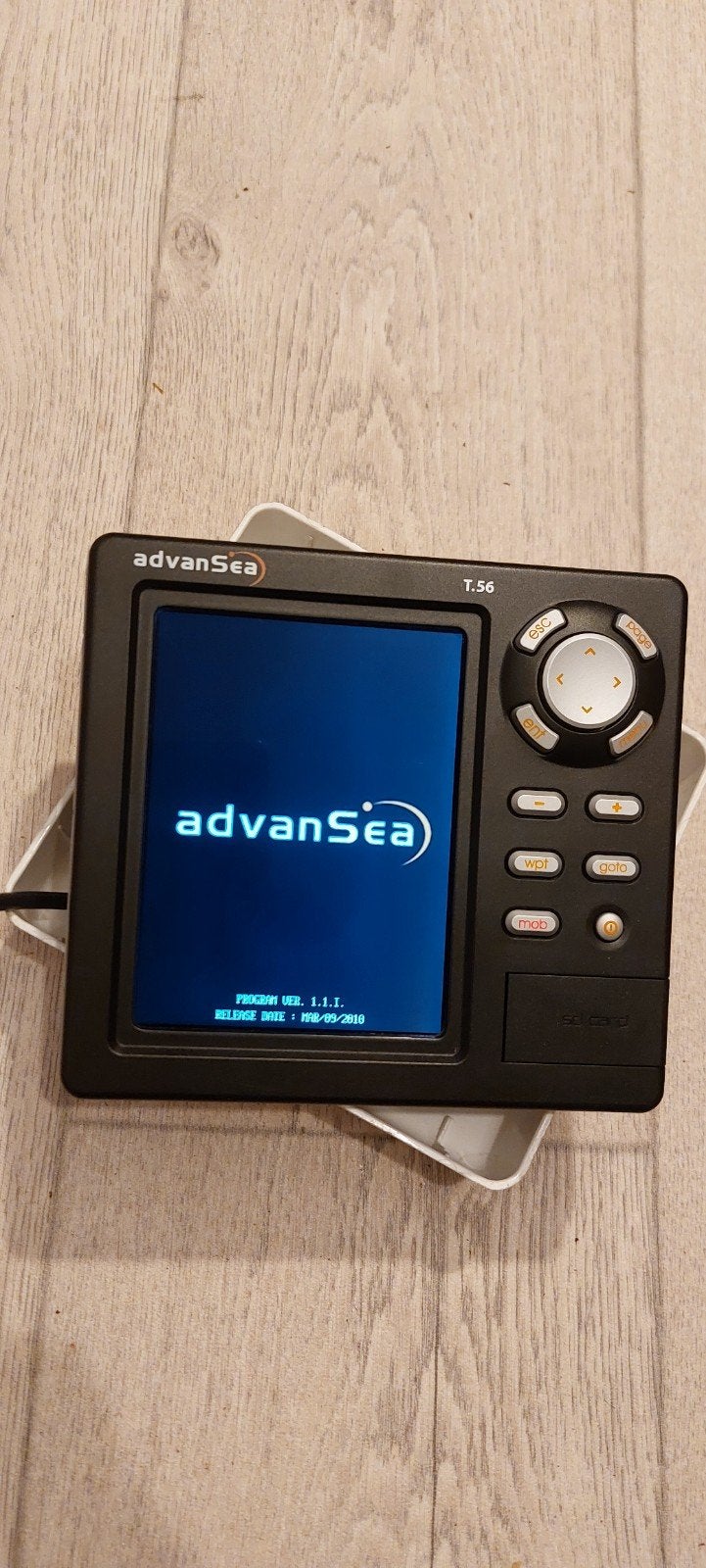 Advansea T.56 kaartplotter fishfinder., Ophalen of Verzenden, Zo goed als nieuw, Kaartplotter of Fish Finder
