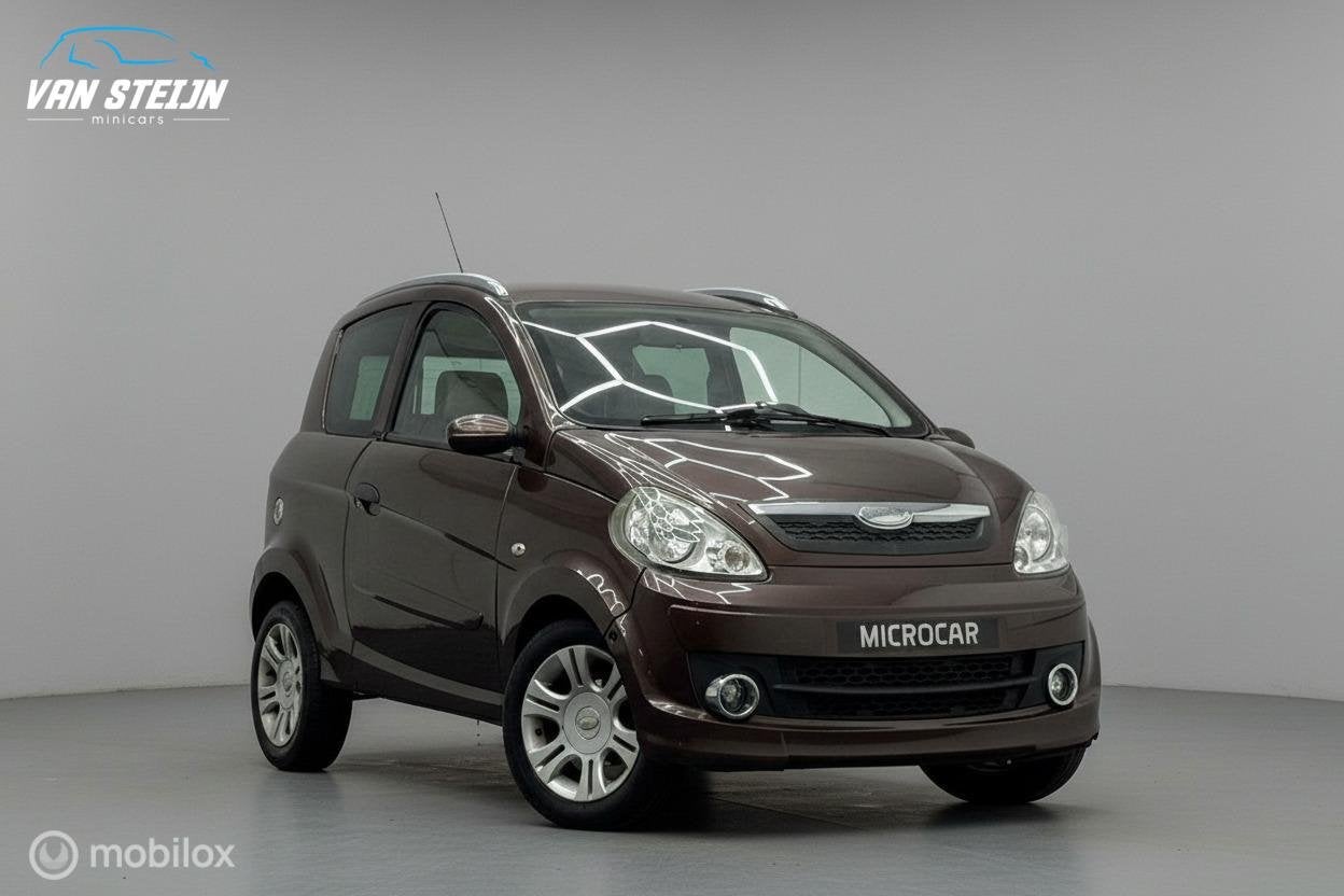 Microcar Brommobiel M.GO S-5000 Bruin | Topstaat | 19dkm, Gebruikt, Microcar