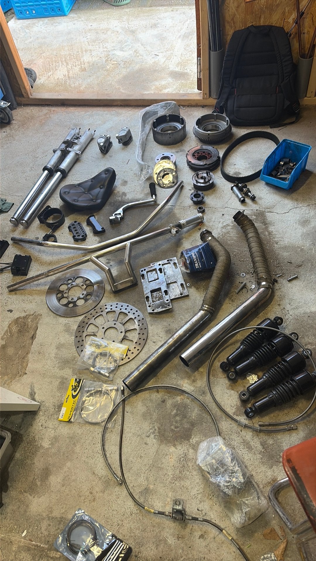 Shovelhead onderdelen , belt drive, Ophalen of Verzenden, Nieuw