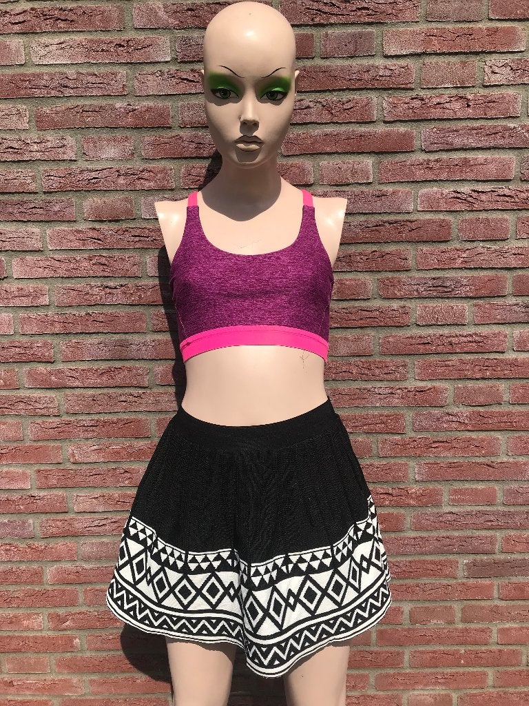 2 x Sport top - tweezijdig te dragen Maat S, Maat 38/40 (M), H&M, Meerkleurig, Ophalen of Verzenden
