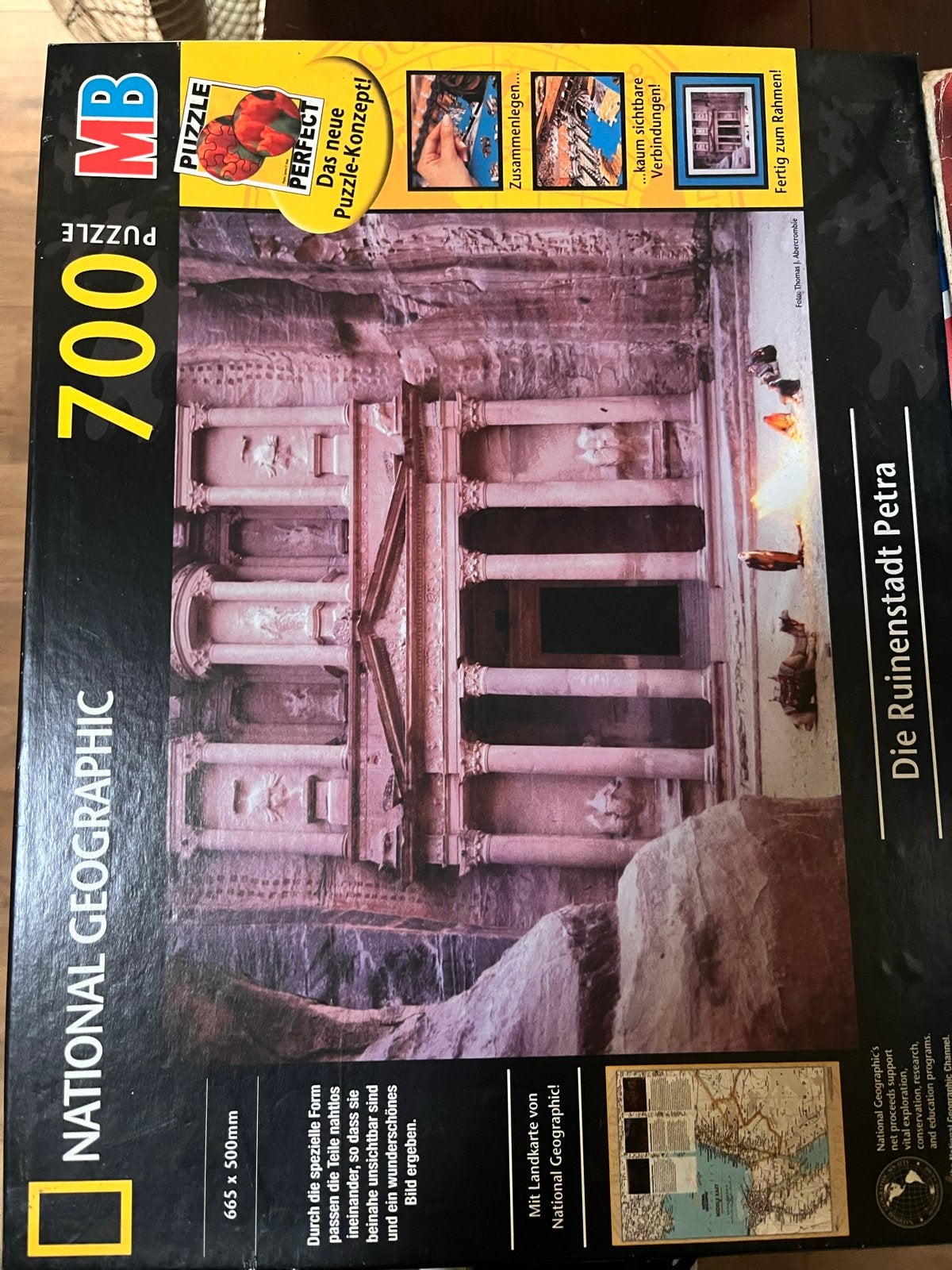 National Geographic Petra Puzzel - 700 stukjes, Ophalen of Verzenden, 500 t/m 1500 stukjes, Nieuw, Legpuzzel