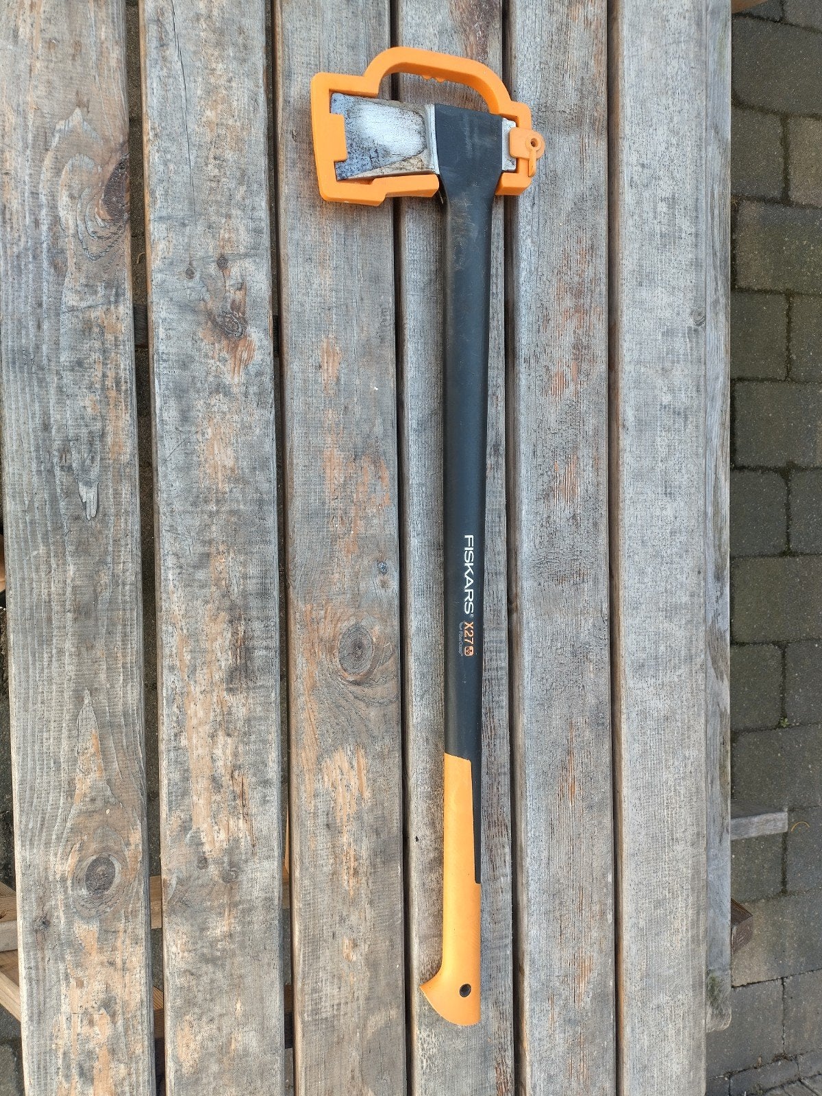 Fiskars X27 grote kloofbijl, 91cm, Ophalen, Gebruikt, Bijl, Fiskars