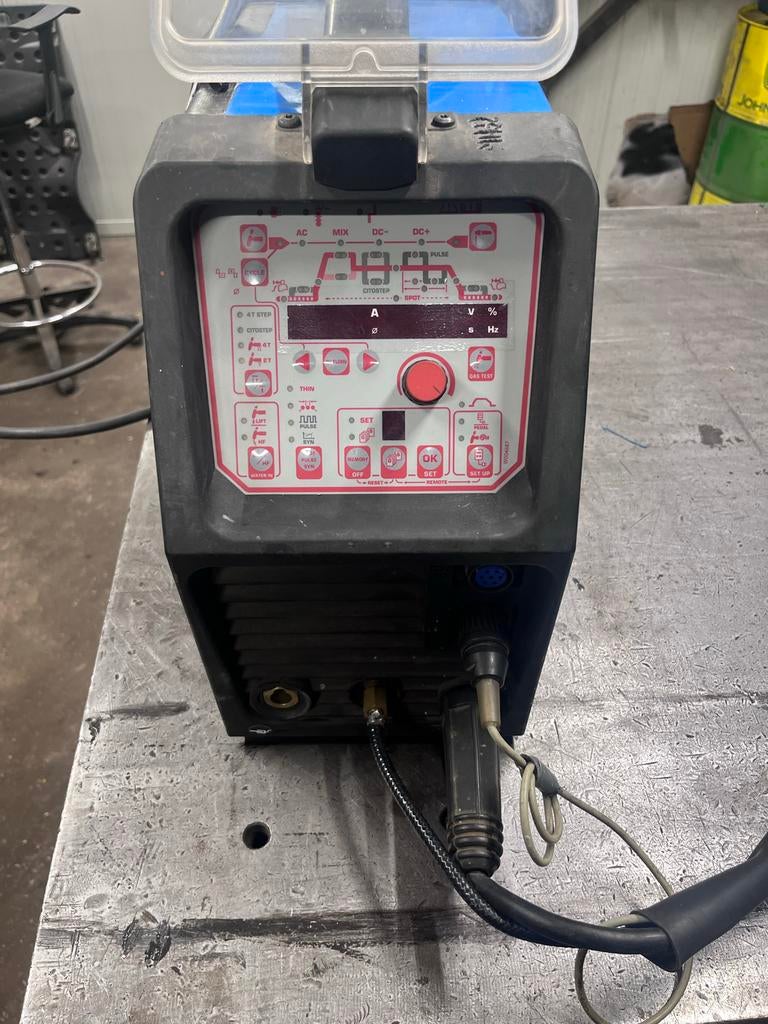 Oerlikon Citotig 240 AC/DC lasapparaat, Ophalen, Gebruikt, 150 tot 250 ampère, Tig