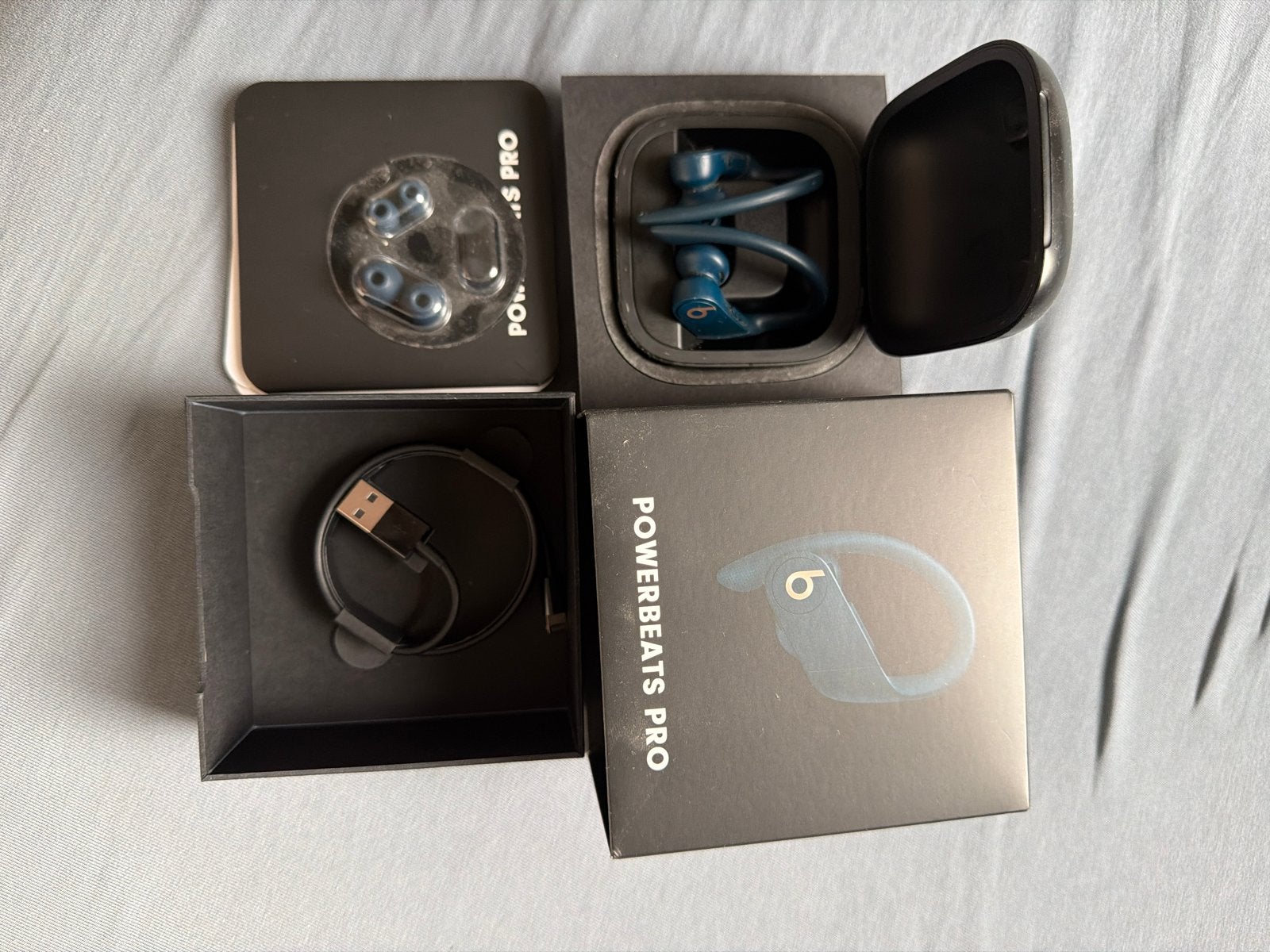Powerbeats Pro Draadloze Oordopjes - Blauw, Audio, Tv en Foto, In-ear, Bluetooth, Beats, Ophalen of Verzenden