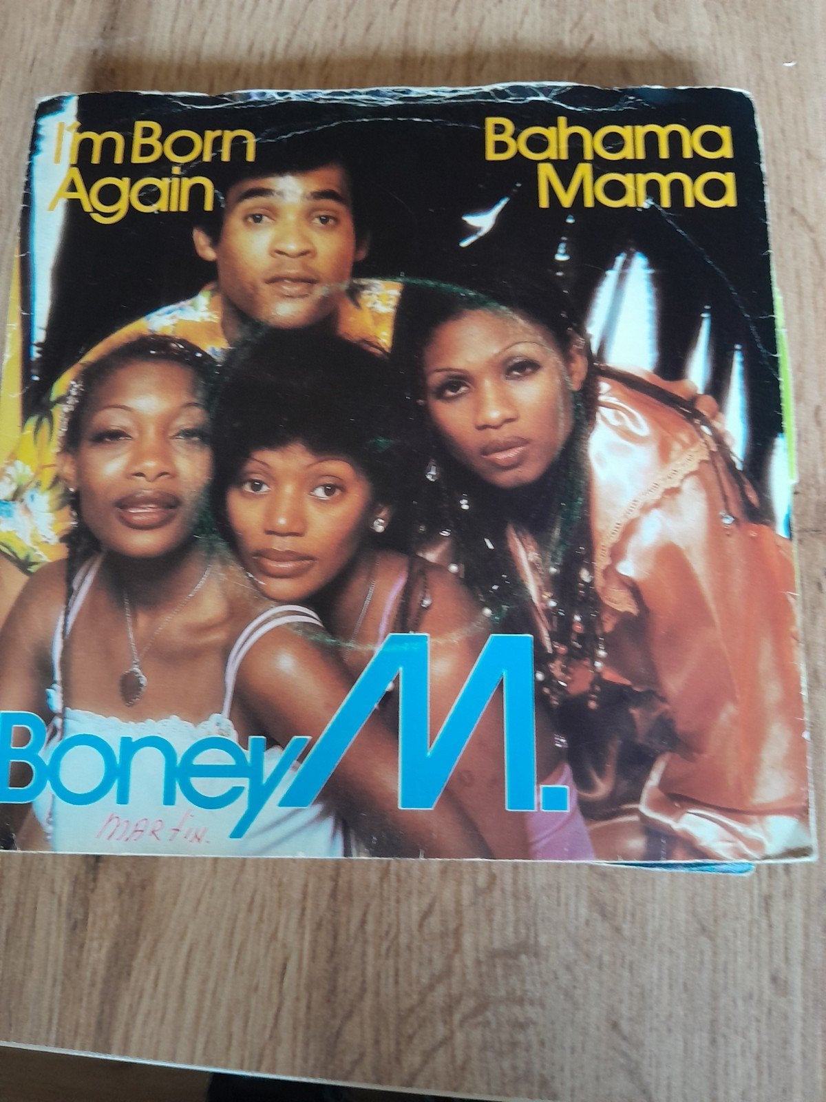 boney m 7inch  i,m born again, Cd's en Dvd's, Ophalen of Verzenden, Zo goed als nieuw, Pop