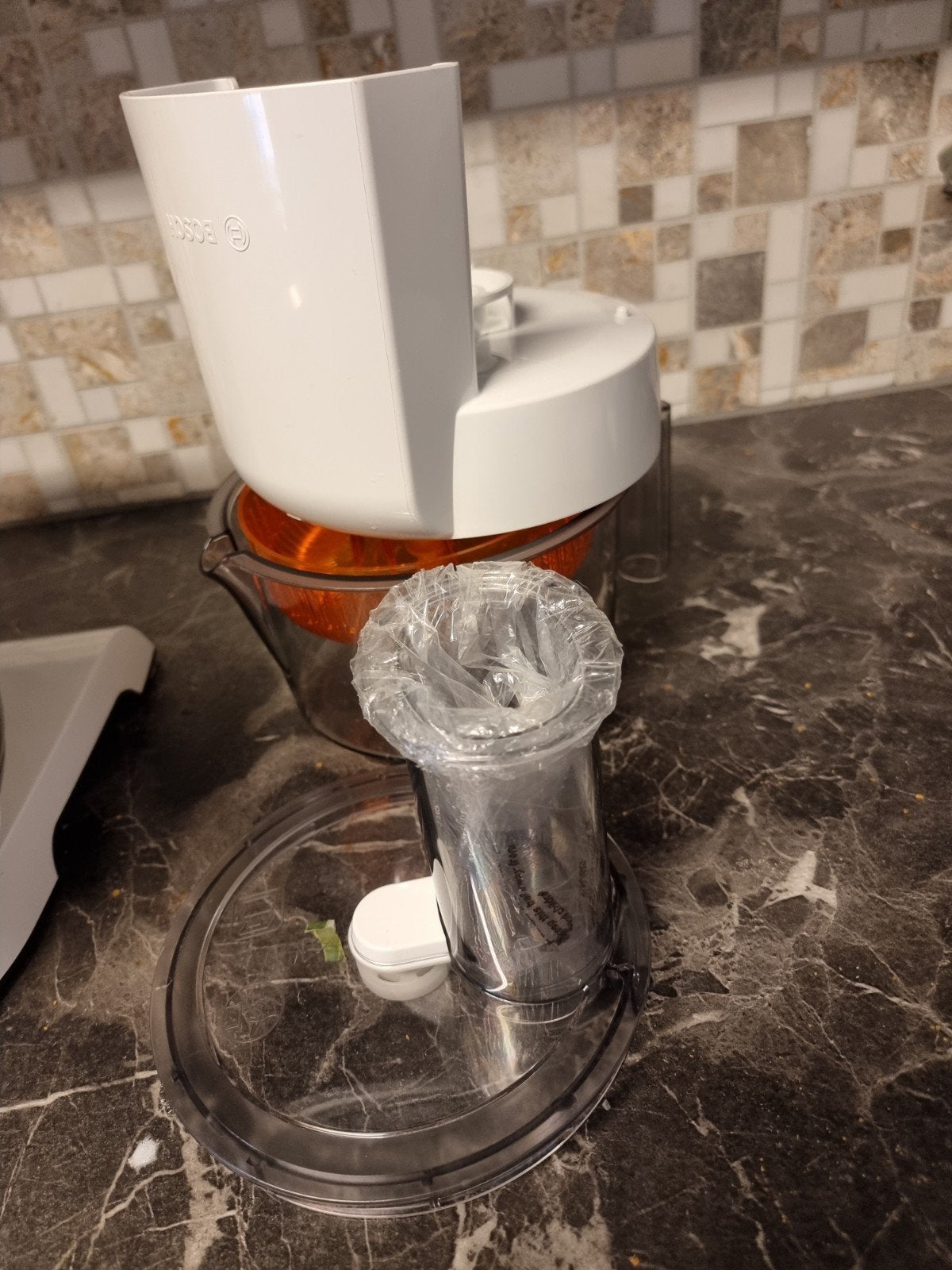 Bosch Keukenmachine met Citruspers - Zo goed als nieuw, 2 tot 3 liter, Ophalen, Zo goed als nieuw, 3 snelheden of meer