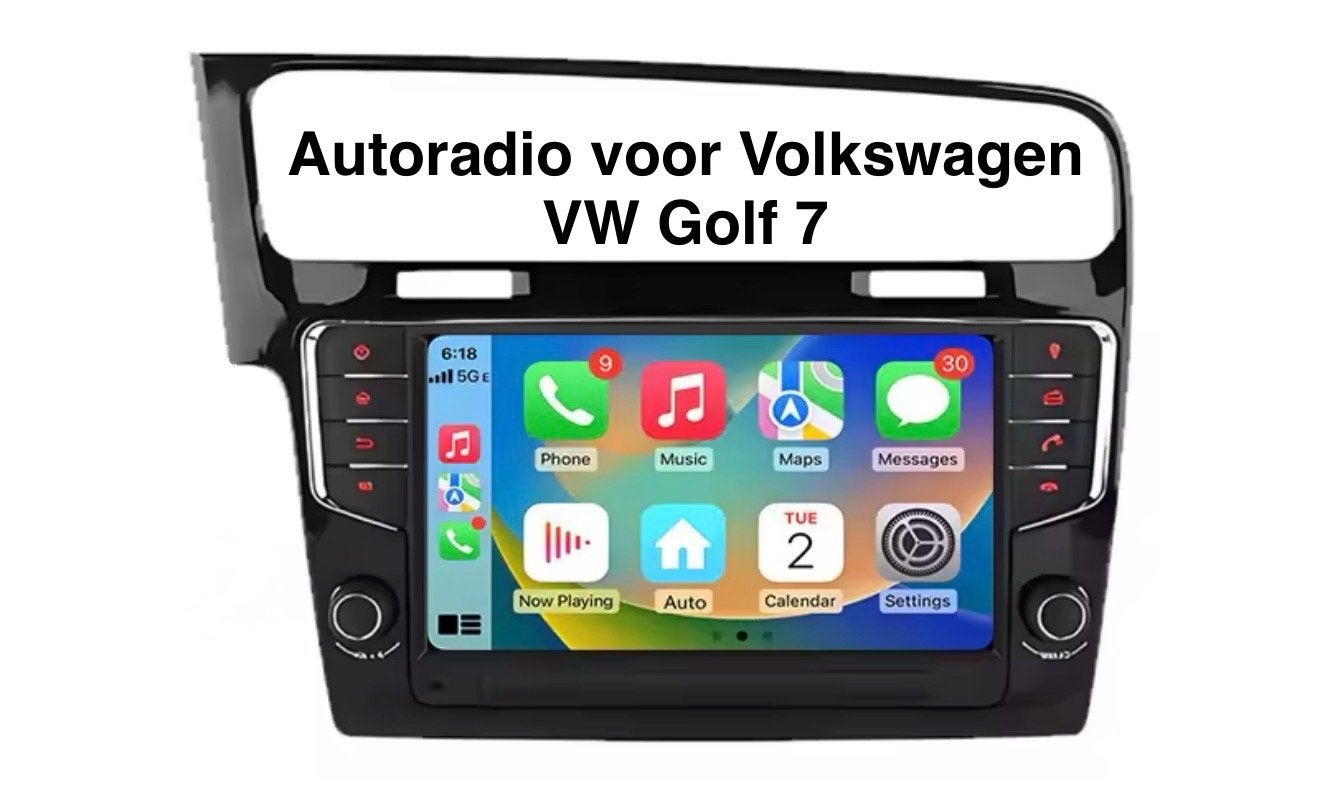 Autoradio voor Volkswagen golf, Ophalen of Verzenden, Nieuw