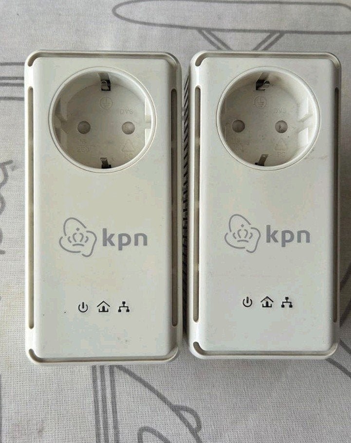 KPN Stroomnetwerkadapters (2 stuks) - Powerline Adapters, Ophalen of Verzenden