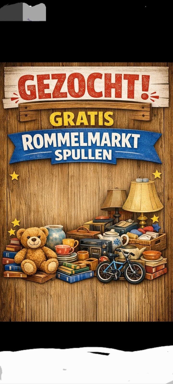 gezocht ! romelmarkt spulen ik kom het graag ophalen, Diversen, Ophalen