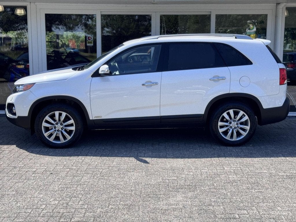 Kia Sorento 2.2 CRDi 197pk 4X4 6 bak! X-clusive,Grijs kentek, Auto's, Euro 5, Zwart, 2500 kg, Wit
