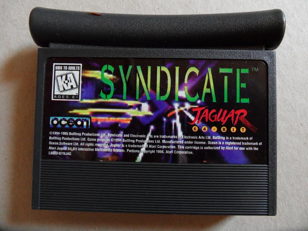 Syndicate - Atari Jaguar, Gebruikt, Vanaf 18 jaar, Atari Jaguar, 1 speler