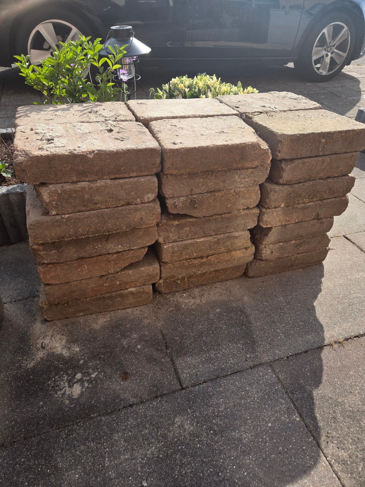 42 tegels 20x30 gratis af te halen, Tuin en Terras, Tegels en Klinkers, Ophalen, Gebruikt, Minder dan 5 m²