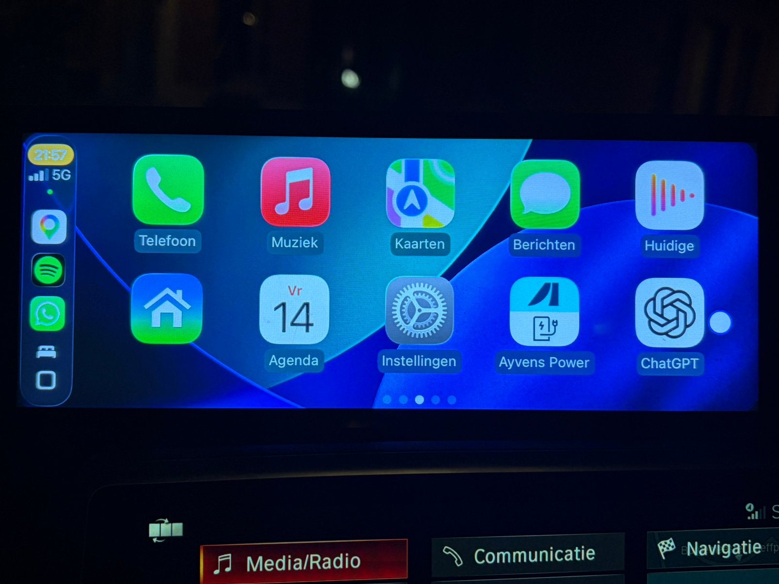 Apple carplayscherm, Ophalen, Zo goed als nieuw