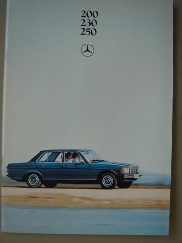 Folder Mercedes-Benz 200, 230, 250 W123 1979, Boeken, Auto's | Folders en Tijdschriften, Zo goed als nieuw, Mercedes, Ophalen of Verzenden