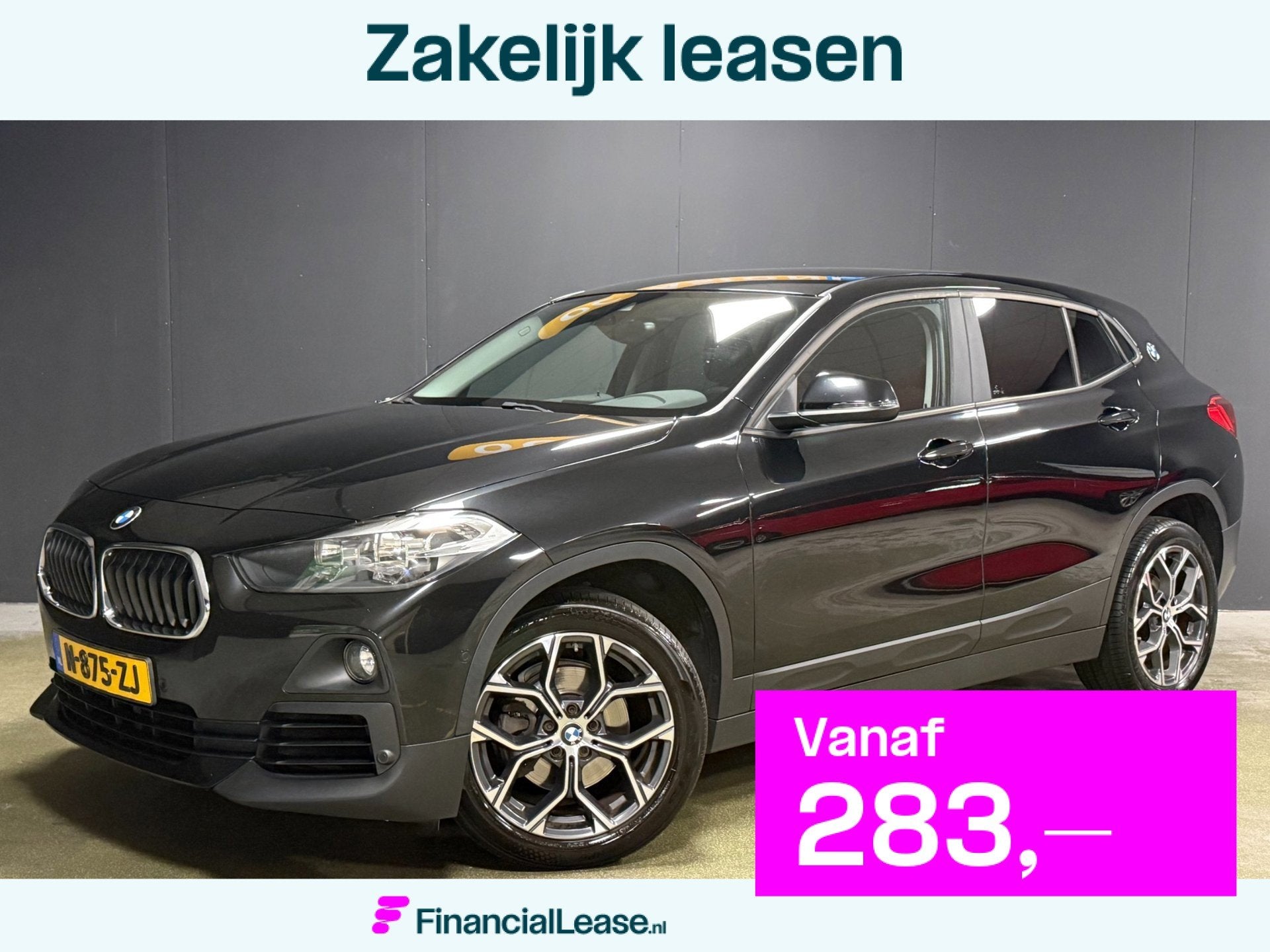BMW X2 SDrive18i Executive|CAMERA|BLUETOOTH|STOELV|PDC|18INC, Dealer onderhouden, Gebruikt, Zwart, Parkeerassistent