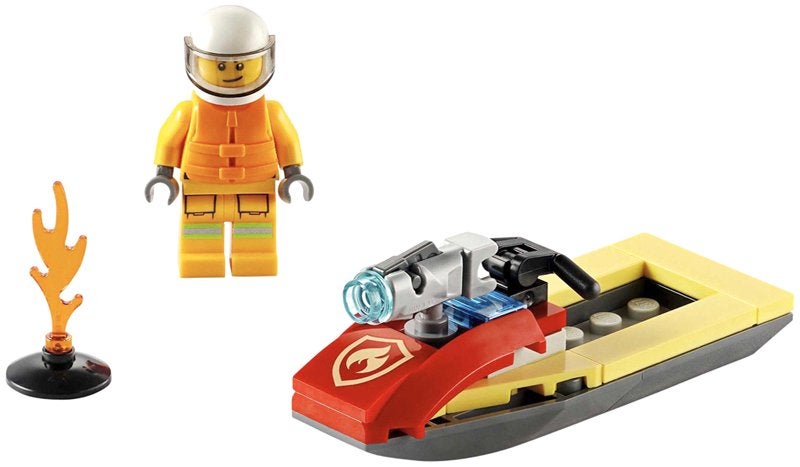 POLYBAG (30368) - Fire Rescue Water Scooter (sealed), Ophalen of Verzenden, Nieuw