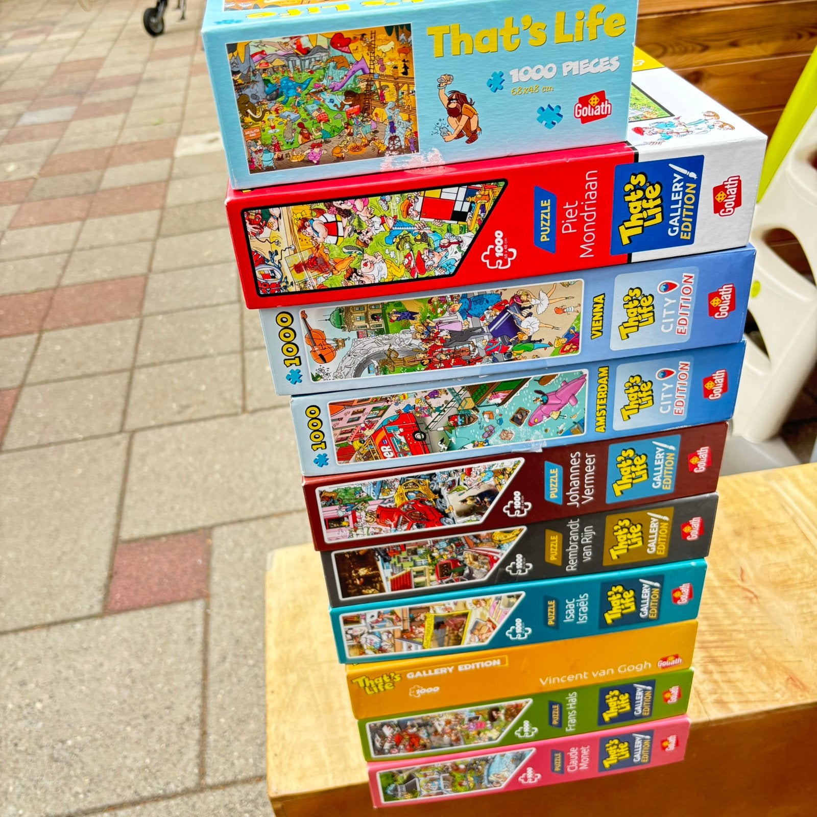 Puzzels thats life, Hobby en Vrije tijd, Denksport en Puzzels, Ophalen, 500 t/m 1500 stukjes, Zo goed als nieuw
