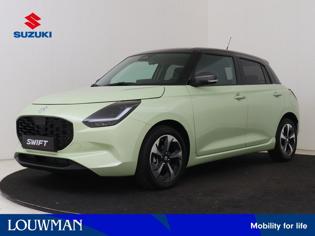 Suzuki Swift 1.2 Style Smart Hybrid Automaat | Climate Contr, Stof, Zwart, 400 kg, Swift