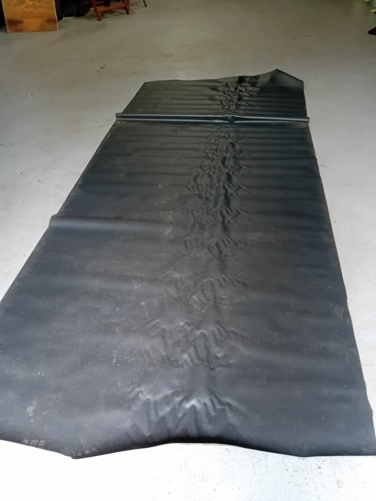 Te koop stuk plastic doek van plus minus 4m., Doe-het-zelf en Verbouw, Zeil en Folie, Ophalen, 15 m² of meer, Zeil