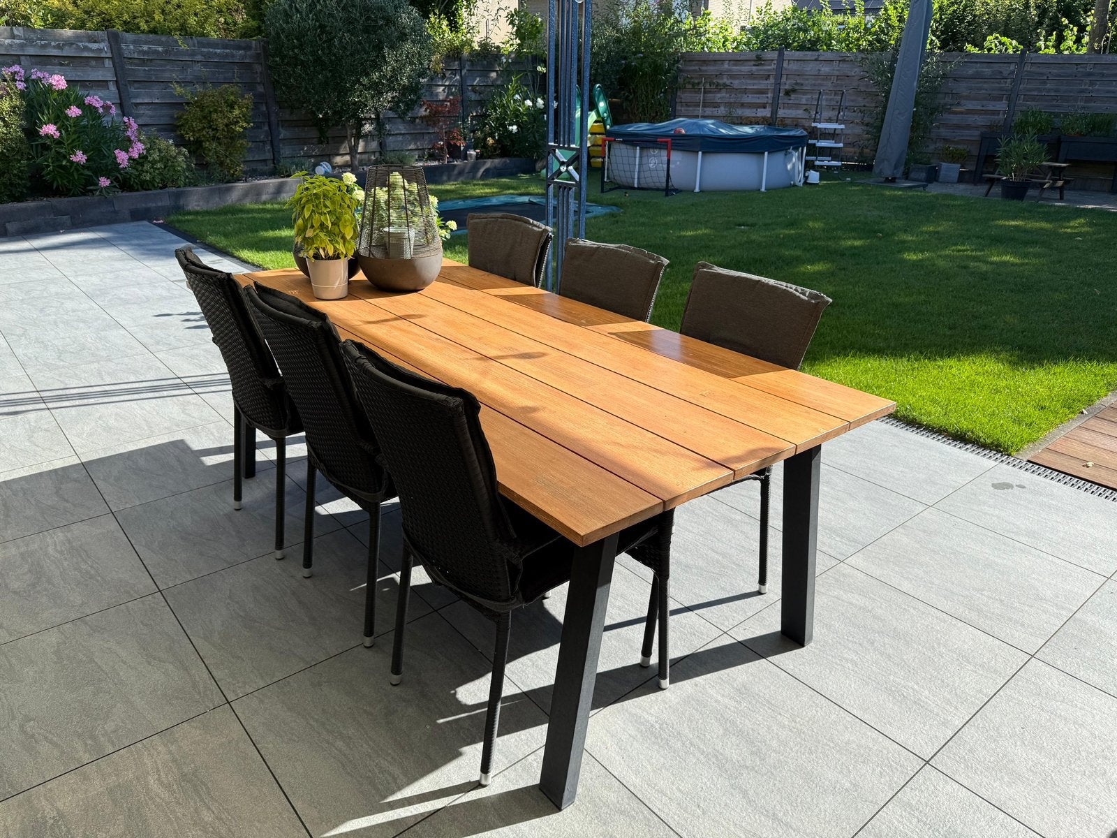 6 Jysk tuinstoelen zo goed als nieuw, Ophalen, Zo goed als nieuw, Wicker