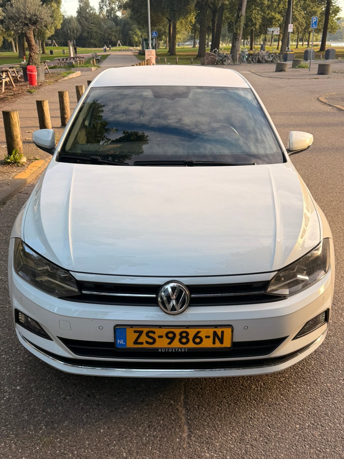 Volkswagen Polo 1.0 TSI 95pk 7-DSG 2018 Wit Dealeronderhoude