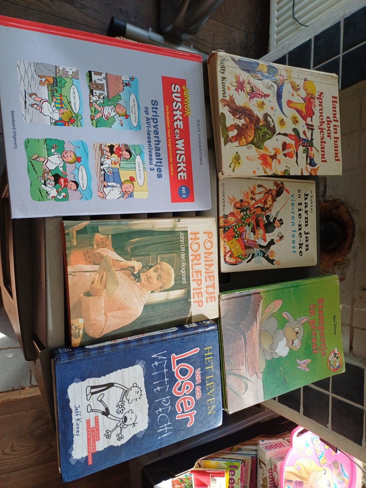 Diverse kinderboeken: Suske en Wiske, Sprookjesland, Loser, Boeken, Ophalen