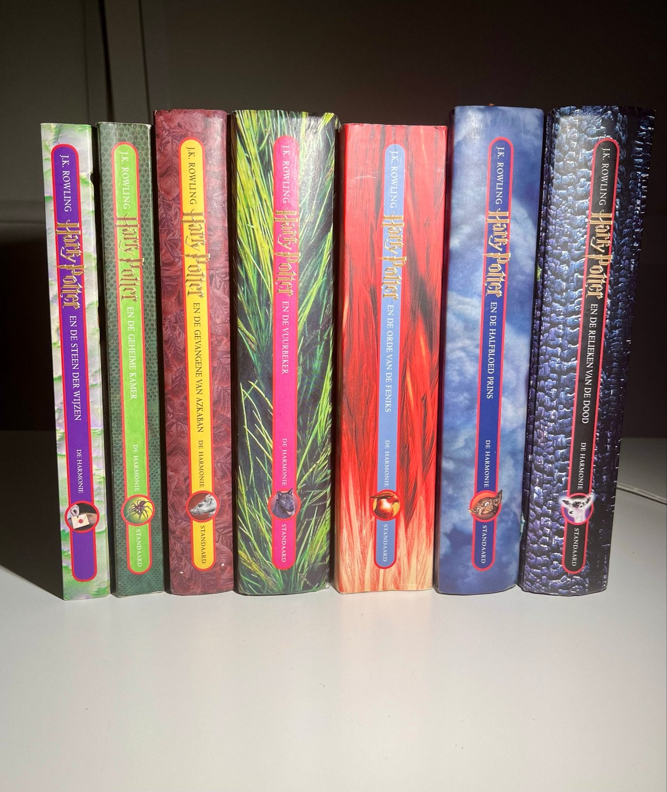 Harry Potter complete serie - 7 boeken, Ophalen of Verzenden, Zo goed als nieuw, Boek of Poster