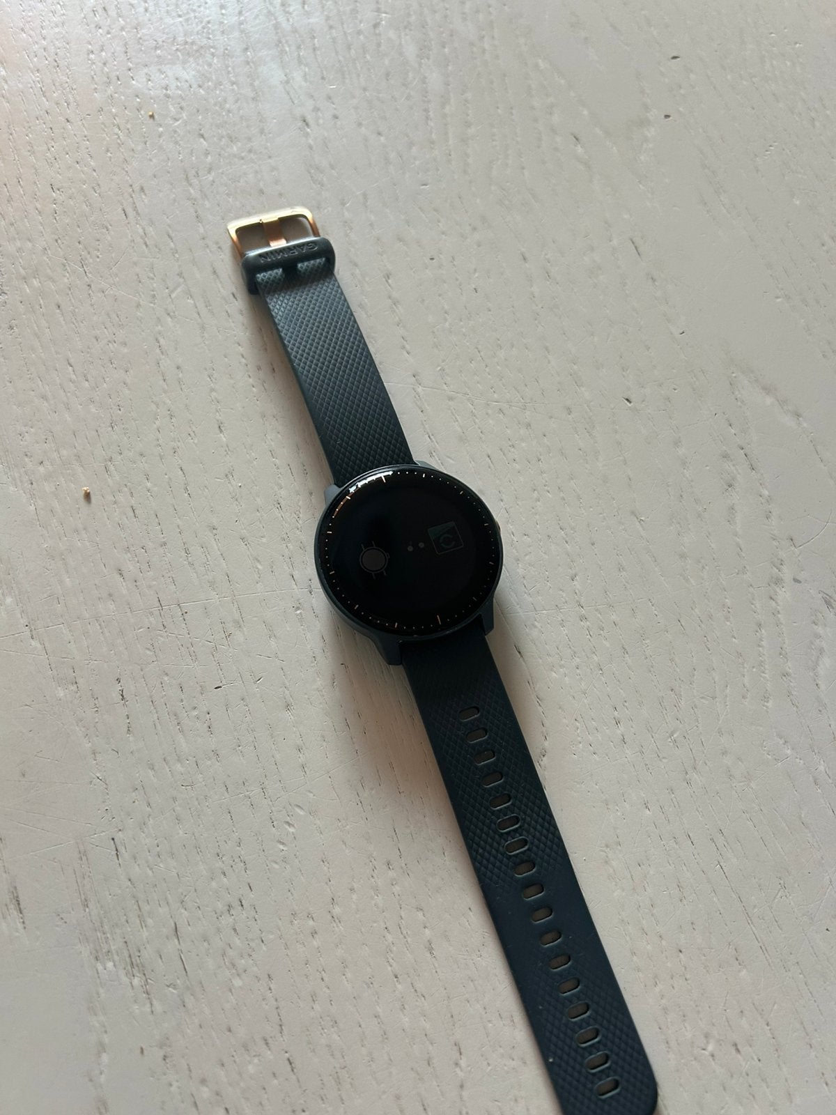 Garmin vivoactive 3 music, Ophalen of Verzenden, Zo goed als nieuw, Blauw, Android