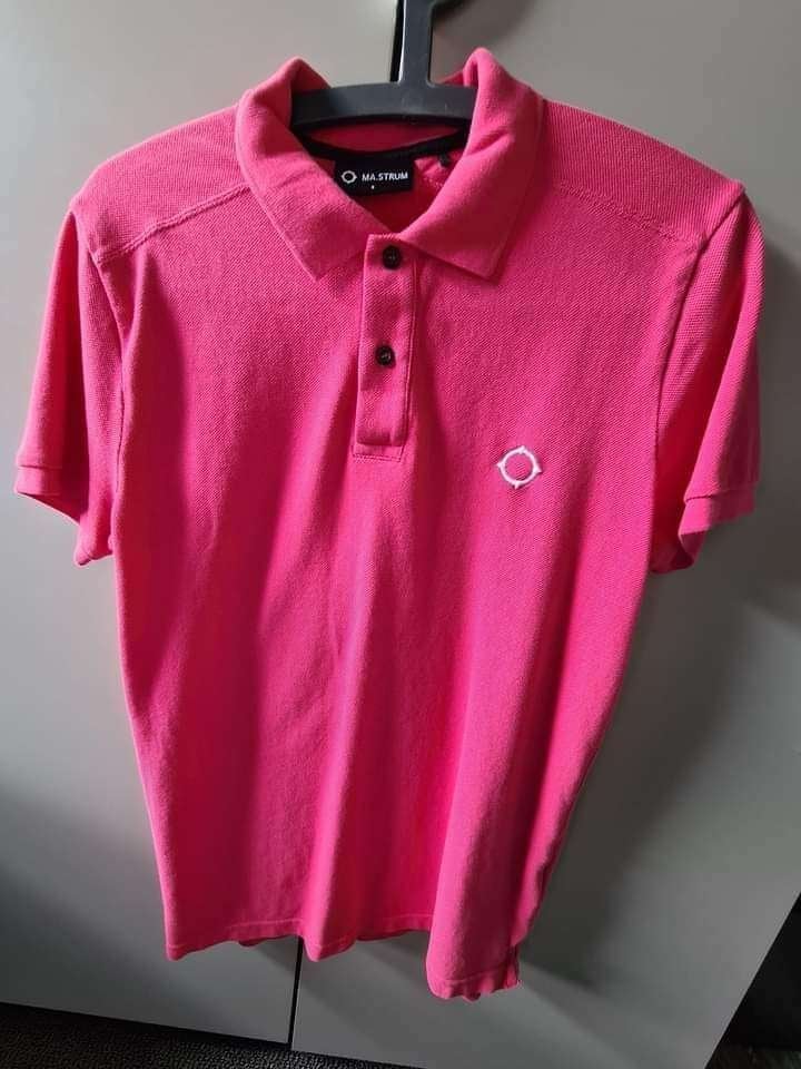 Ma.strum polo pink roze maat S, Verzenden, Roze, Maat 46 (S) of kleiner, MA.STRUM