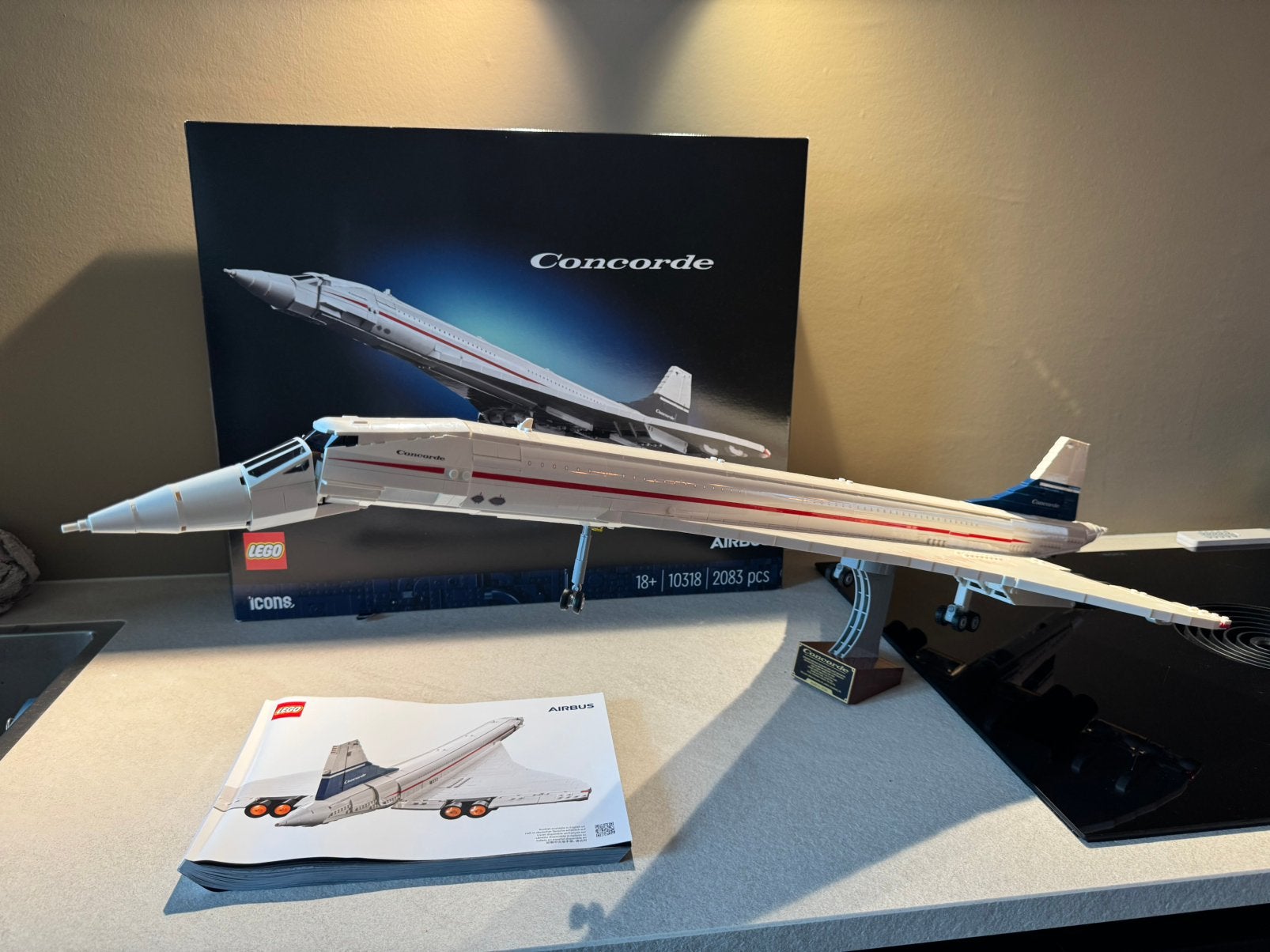 Lego Icons 10318 - Concorde, Ophalen, Lego, Zo goed als nieuw, Icons