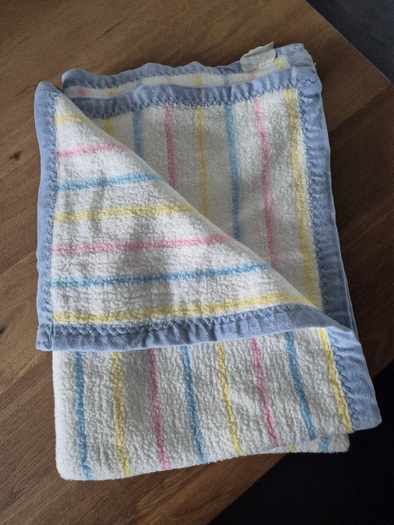 Baby dekentje, Wasbaar, Gebruikt, Ophalen of Verzenden, Meerkleurig