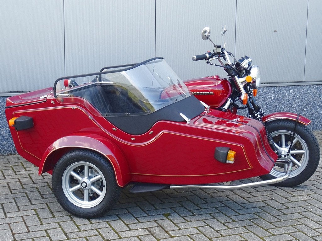 Honda GL 1000 GOLDWING ZIJSPAN (bj 1976), Motoren, Meer dan 35 kW, Overig, 999 cc