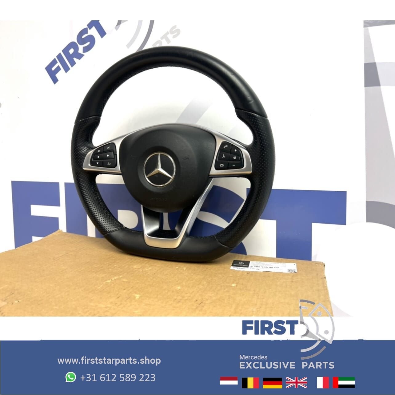 AMG STUUR FACELIFT W176 W117 W156 W204 W212 W166 W219 Merced, Auto-onderdelen, Interieur en Bekleding, Gebruikt, -, Ophalen of Verzenden