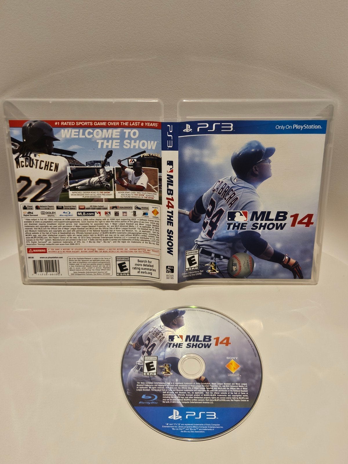 MLB 14 The Show PS3, 1 speler, Ophalen of Verzenden, Zo goed als nieuw, Vanaf 3 jaar