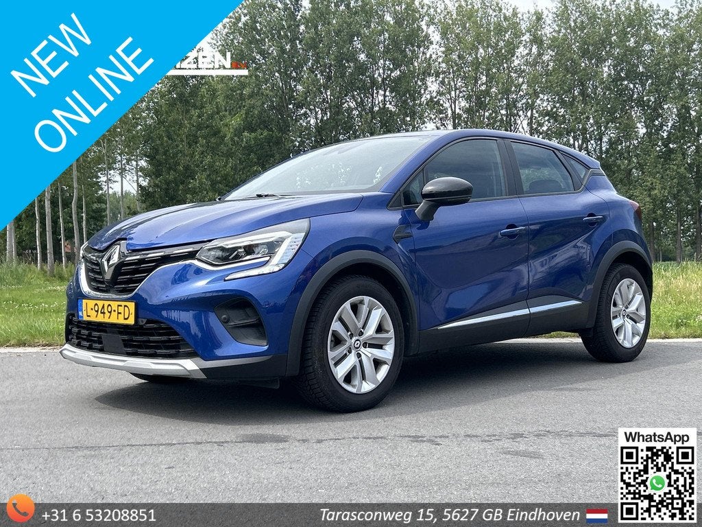 Renault Captur 1.0 TCe 90 Zen | € 8.200,- NETTO! | Climate, Voorwielaandrijving, Stof, Gebruikt, 19 km/l