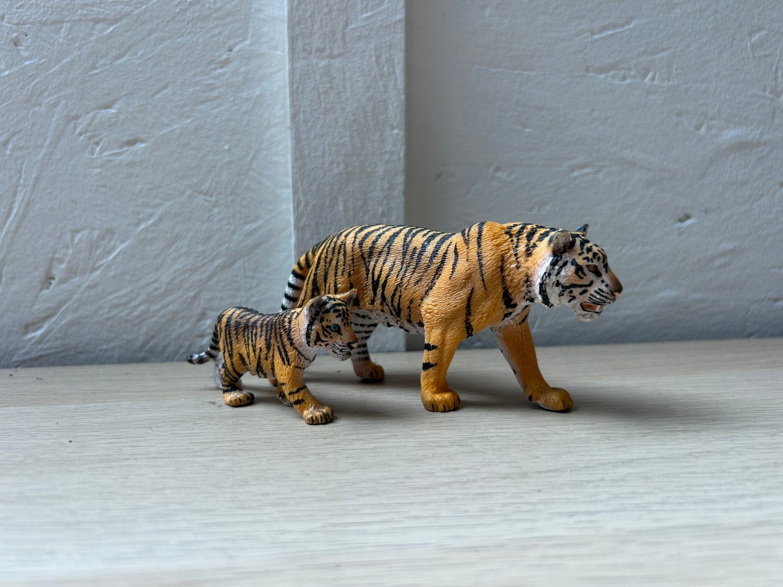 Schleich tijgers, Ophalen of Verzenden, Zo goed als nieuw, Paard, Beeldje of Figuurtje