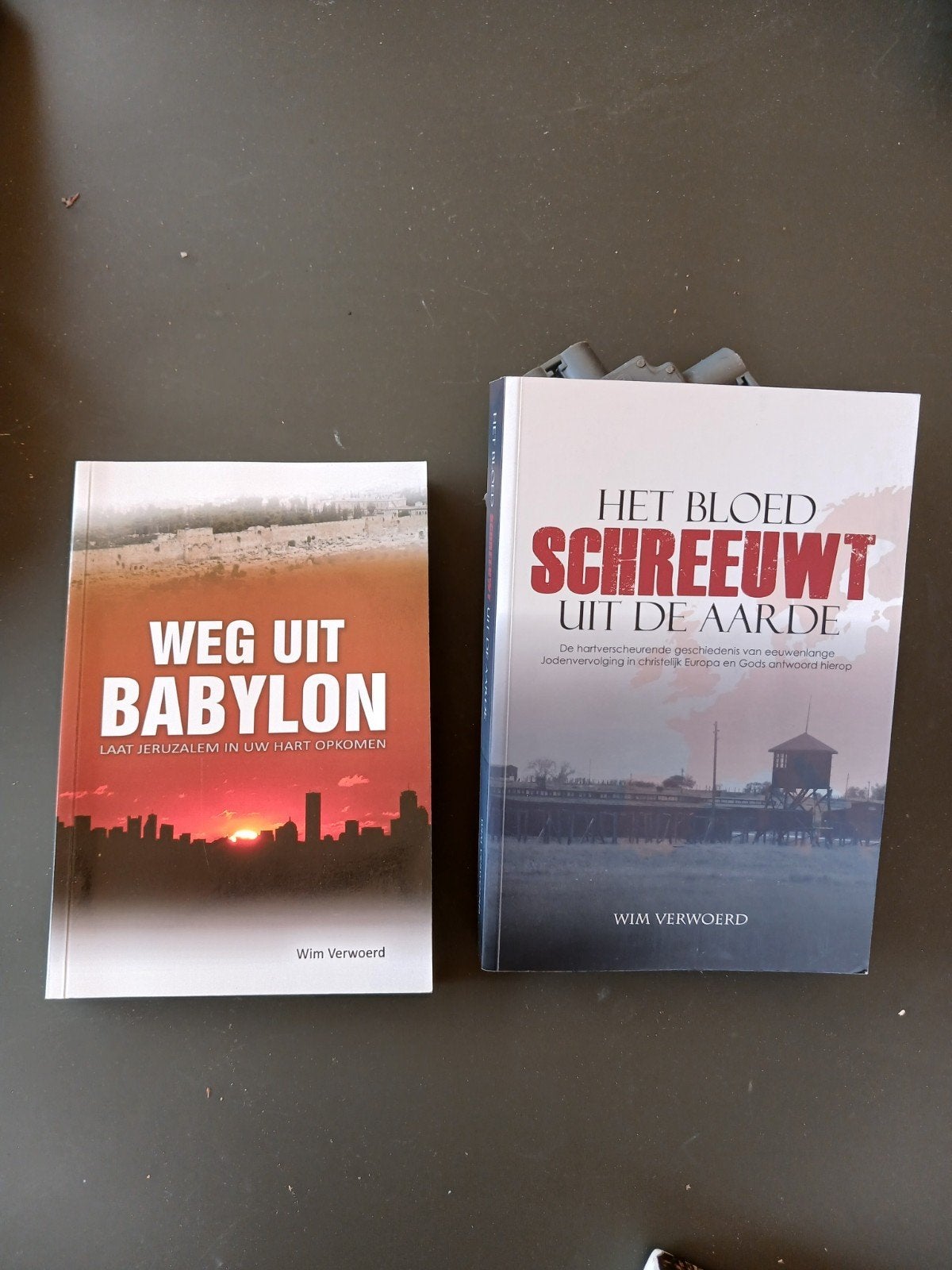 Wim Verwoerd Boeken: Weg uit Babylon & Het Bloed Schreeuwt, Ophalen of Verzenden, Zo goed als nieuw, Wim Verwoerd, Nederland