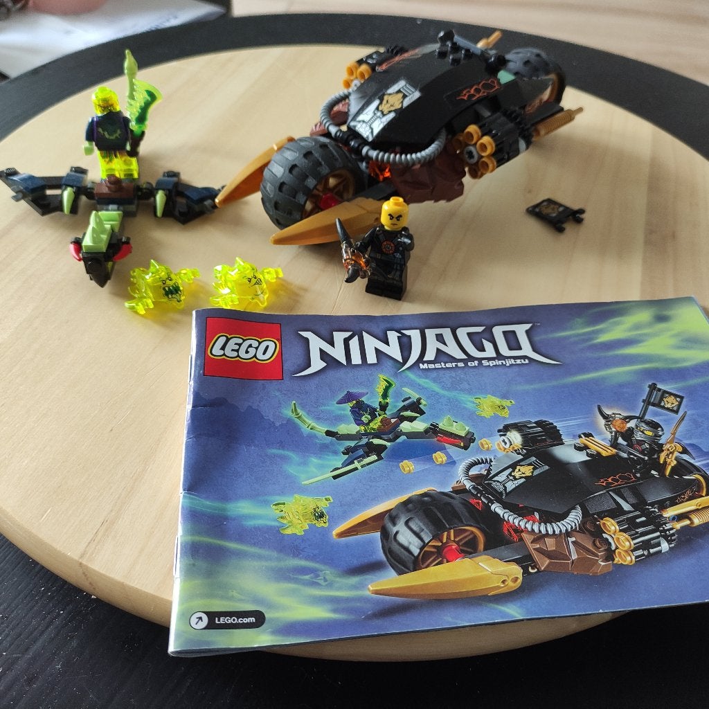 Lego Ninjago 70600 Ninja Bike Chase met instructies, Lego, Ophalen of Verzenden, Zo goed als nieuw, Inclusief instructies