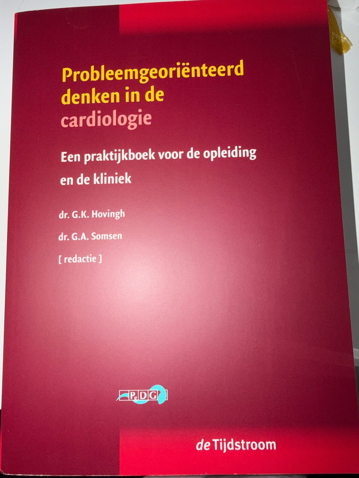 Probleemgeoriënteerd denken in de cardiologie, Boeken, Ophalen of Verzenden, Beta, Zo goed als nieuw, HBO