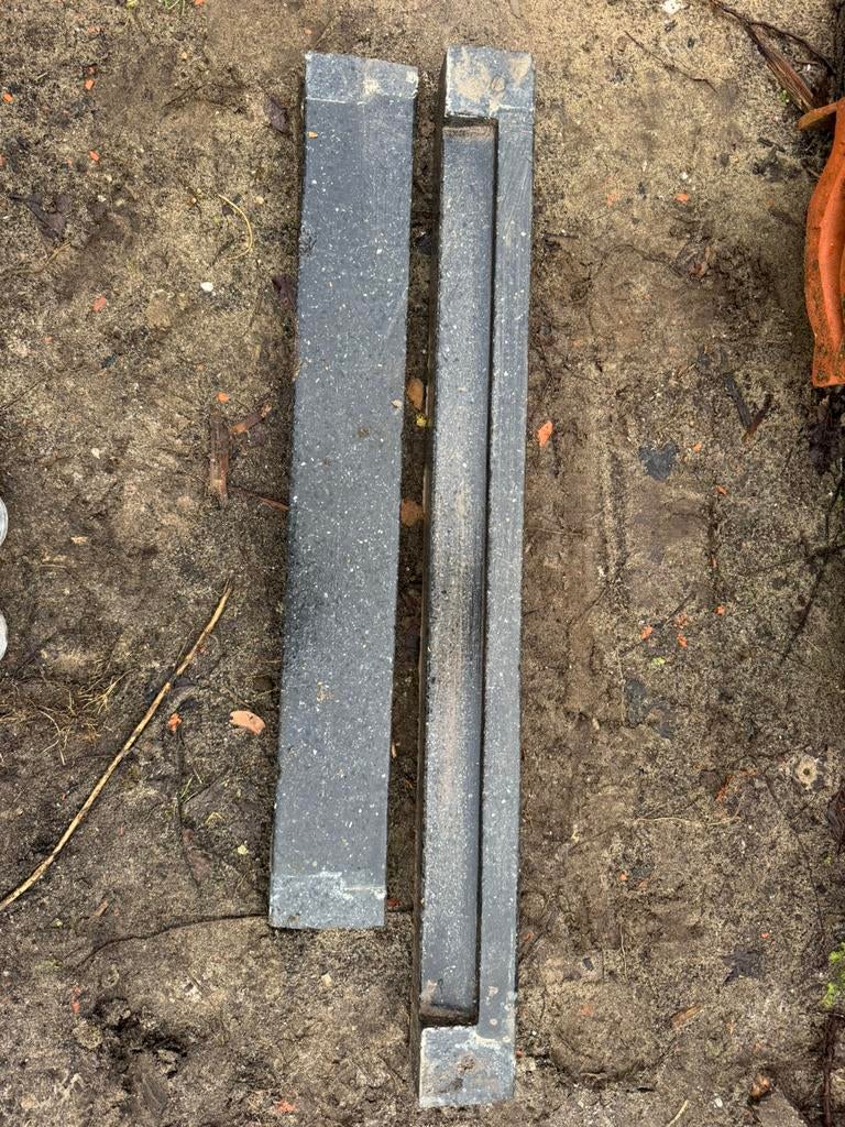 Deurdorpel terrazzo, Ophalen of Verzenden, Zo goed als nieuw, Minder dan 180 cm, Palen