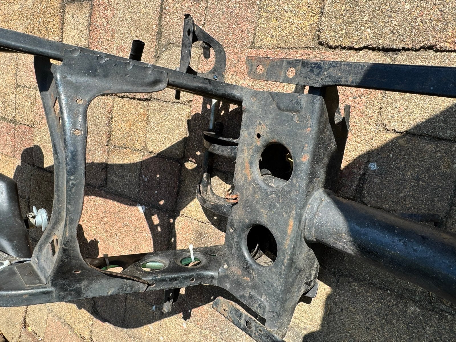 Nette Piaggio Zip bromfiets frame uit 2011 zonder WOK, Ophalen of Verzenden, Gebruikt, Frame, Piaggio