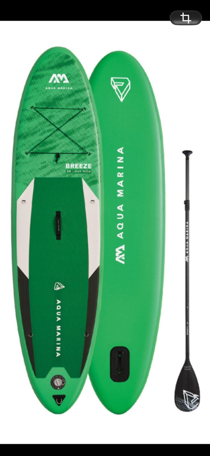 Aqua Marina Breeze 9’10 SUP Board (300 x 76 cm), Ophalen, Zo goed als nieuw, SUP-boards