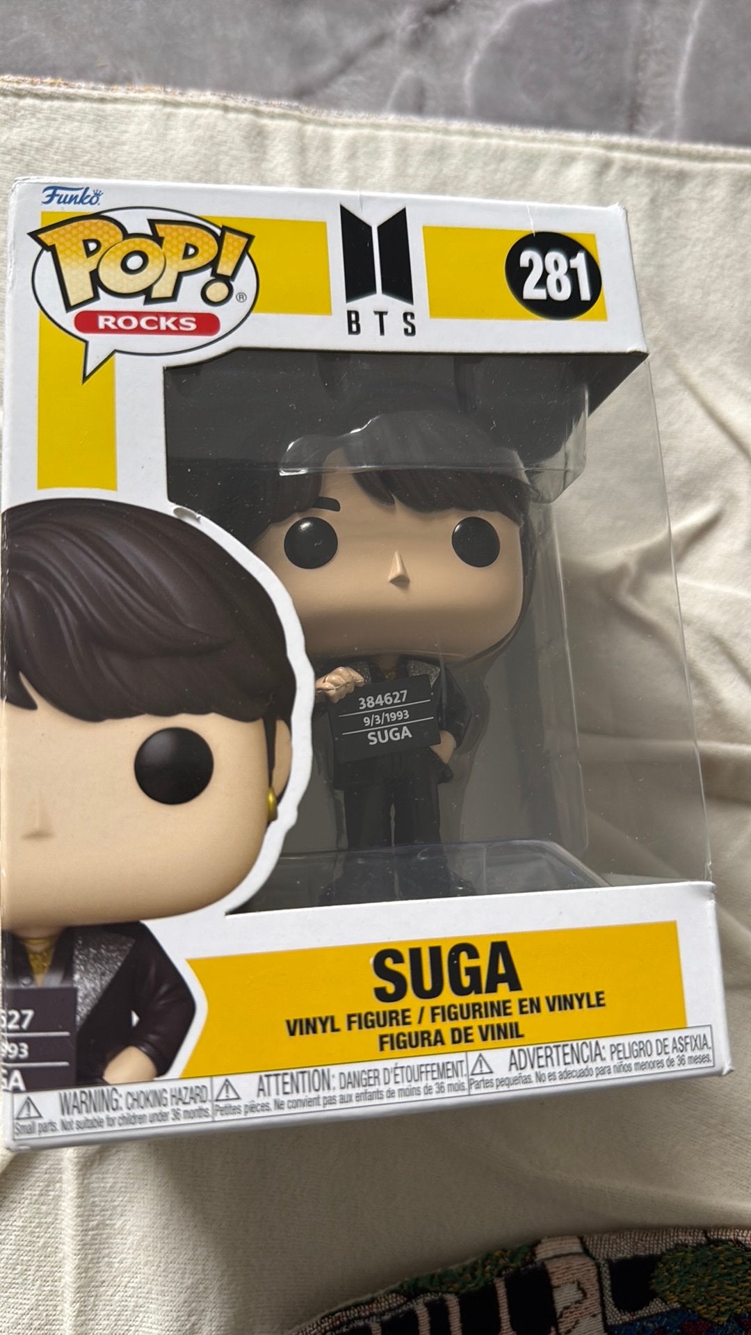 Suga BTS Funko Pop, Ophalen of Verzenden, Gebruikt