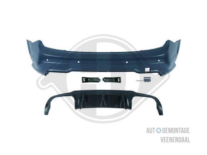 Achterbumper van een Mercedes C-Klasse, -, Nieuw, Ophalen of Verzenden, Bumper